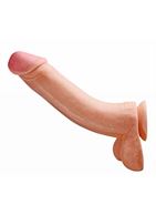 Изогнутый фаллоимитатор-гигант Toms Cock 12 Inch Suction Cup Dildo - 33 см.