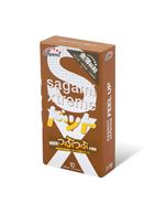 Презервативы Sagami Xtreme Feel Up с точечной текстурой и линиями прилегания (10 шт)