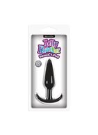 Гладкая черная анальная пробка Jelly Rancher T-Plug Smooth (10,9 см)