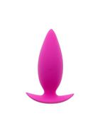 Розовая анальная пробка BOOTYFUL ANAL PLUG SMALL PINK - 9,5 см.