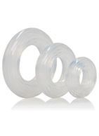 Набор из 3 колец на пенис Premium Silicone Ring Set