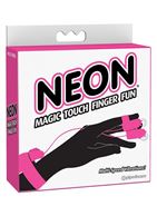 Розовые вибронасадки на пальцы Magic Touch Finger Fun