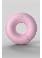 Розовый многофункциональный вибратор DONUT STRAWBERRY