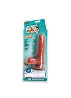 Реалистичный вибратор Average Joe The Carpenter Mauricio Vibrating - 17 см.