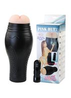 Мастурбатор-анус с 4 уровнями вибрации Pink Butt (24,5 см)