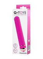 Розовый нереалистичный вибратор Mastick (18 см)