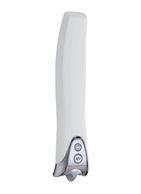 Белый силиконовый вибратор Tantric (17 см)