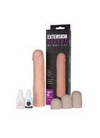Телесная насадка удлинитель для члена Extension Sleeve (18,5 см)