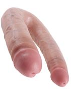 Двусторонний фаллоимитатор U-Shaped Large Double Trouble (44,4 см)