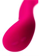 Ярко-розовый вибратор Lovense Osci 2 (22 см)
