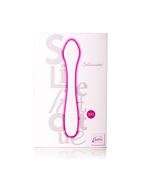 Розовый перезаряжаемый вибратор Silhouette S10 - 16,5 см.