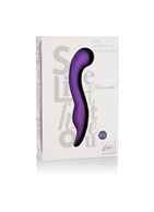 Фиолетовый перезаряжаемый вибромассажер Silhouette S12 для g-стимуляции