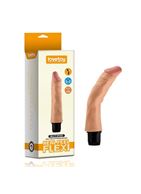 Гнущийся в стороны вибратор реалистик FLEXI (24 см)