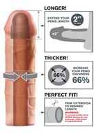 Телесная насадка Mega 2" Extension (20 см)