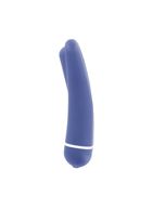 Синий вибромассажер Intro 1 Blue - 9,5 см.