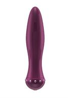 Вибратор-торпеда с кристалликами The Gem Purple - 16,6 см.