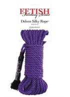 Фиолетовая веревка для фиксации Deluxe Silky Rope (9,75 м)