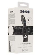 Черное двойное эрекционное кольцо с вибрацией N 88 Vibrating Rechargeable Cock Ring