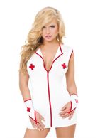 Белое платье горячей медсестры