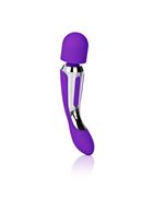 Фиолетовый вибромассажер BODY WAND - 22,25 см.