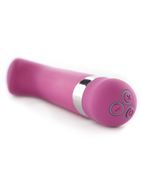 Розовый вибромассажёр для G-стимуляции THE EMILI BIG O G-SPOT - 17,2 см.