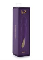 Фиолетовый wand-вибромассажёр Zenith Massager - 23 см.