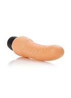 Телесный вибратор-реалистик RAW STUDS REALISTIC FLEX - 20 см.