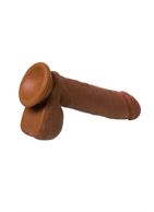 Вибратор-реалистик мулат TOYFA RealStick - Elite Mulatto (21 см)