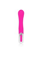 Розовый вибромассажер Embrace Felicity Wand - 21 см.