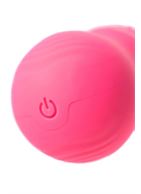 Розовый стимулятор клитора CURU-CURU BRUSH ROTER