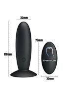 Анальная пробка с вибрацией и пультом управления Remote Control Vibrating Plug (11 см)