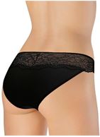 Трусы слипы Microlace из микрофибры и эластичного кружева