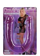 Анально-вагинальный стимулятор Double Mini Dong Twin Head Lavender - 30 см.