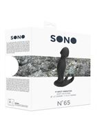 Черный массажер простаты N 65 P-Spot Vibrator (13,5 см)