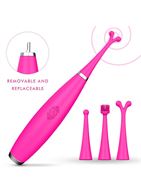 Ультратонкий вибростимулятор SPARKLE kit с набором насадок