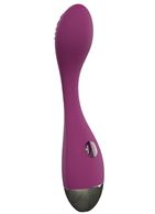 Фиолетовый вибратор G-Spot Evelyn (15,1 см)