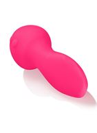 Розовый виброязычок Mini Marvels Silicone Marvelous Flicker