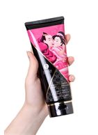 Массажный крем для тела Shunga Raspberry Feeling с ароматом малины (200 мл)