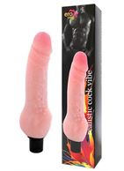 Вибратор телесного цвета Realistic Cock Vibe (19,5 см)
