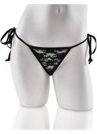Кружевные трусики с вибропулей и пультом ДУ в виде кольца Date Night Remote Control Panties