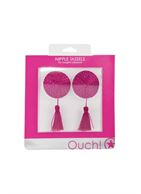 Розовые круглые пестисы Nipple Tassels Round