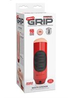 Мастурбатор-ротик Extreme Toyz Mega Grip Vibrating Stroker Mouth