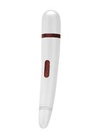 Белый фаллоимитатор с вибрацией Yla White - 19 см.