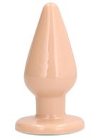 Телесная анальная пробка 5 Inch с самолубрикацией (14 см)