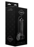 Черная ручная вакуумная помпа для мужчин Classic Penis Pump