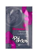 Пробник смазки на водной основе с ароматом клубники JoyDrops Strawberry (5 мл)