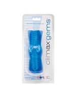 Голубой мастурбатор Climax Gems Aquamarine Hand Job Stroker