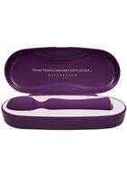Фиолетовый универсальный массажер Wand Pearl - 20 см.