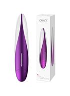 Вибратор фиолетовый OVO F11 (17 см)