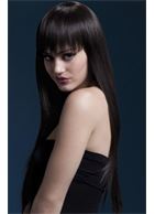 Каштановый парик Jessica с длинными прямыми волосами